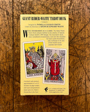 Load image into Gallery viewer, Giant Rider-Waite Tarot