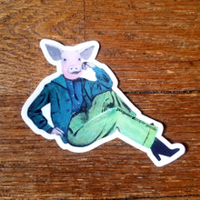 Load image into Gallery viewer, Vintage animal collage stickers (Pergamo Paper Goods)