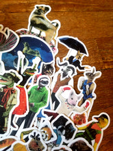 Load image into Gallery viewer, Vintage animal collage stickers (Pergamo Paper Goods)