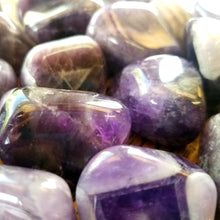 Load image into Gallery viewer, Chevron amethyst (tumbled)