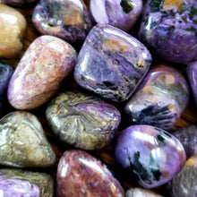 Load image into Gallery viewer, Charoite (tumbled)