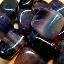 Load image into Gallery viewer, Rainbow fluorite (tumbled)