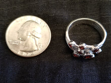 Load image into Gallery viewer, Garnet ring (size 8.5)