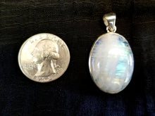 Load image into Gallery viewer, Rainbow moonstone pendant