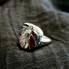 Load image into Gallery viewer, Shungite ring (size 8.5)