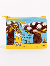 Load image into Gallery viewer, Recycled coin purses (Blue Q)
