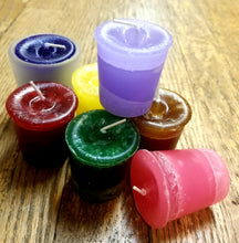 Load image into Gallery viewer, Crystal Journey reiki votive candles
