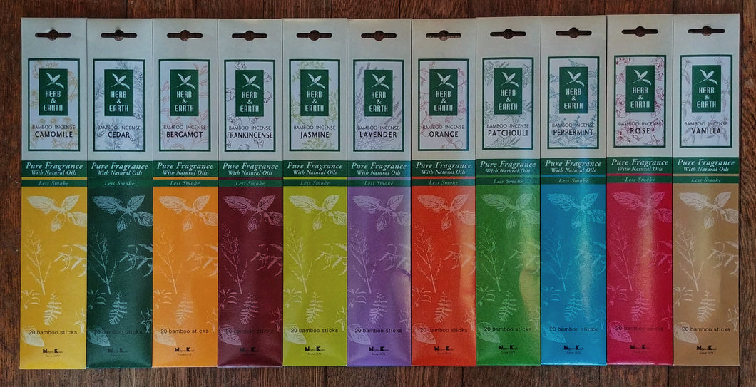 Nippon Kodo Herb & Earth incense sticks