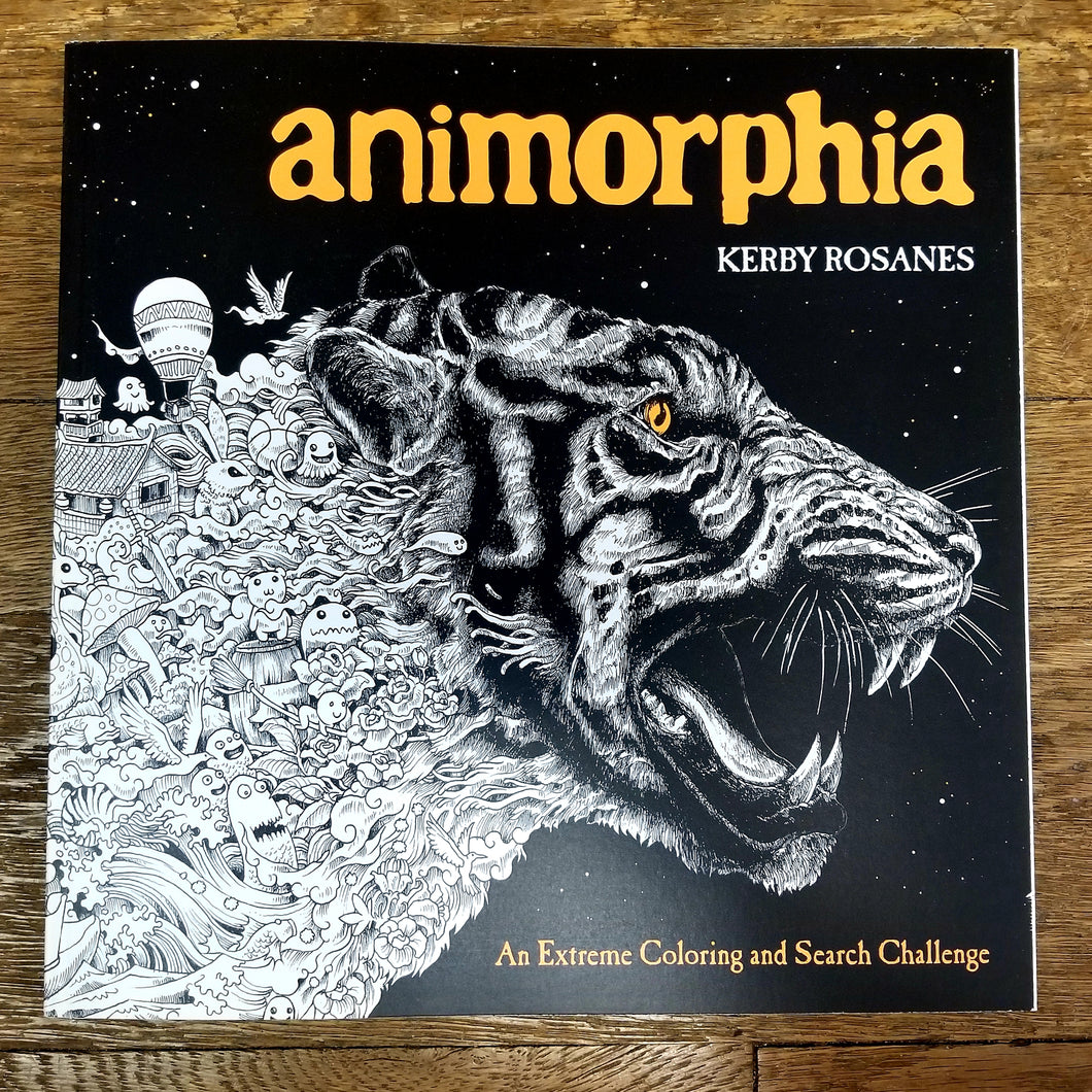 Animorphia: An Extreme Coloring and Search Challenge by Kerby Rosanes
