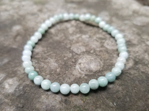 Stone bead bracelets