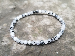 Stone bead bracelets