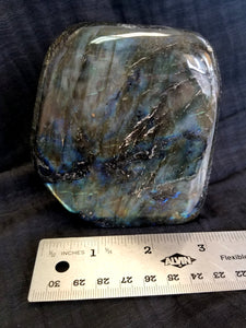 Labradorite polished free-shape (~3.5")