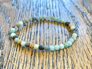 Stone bead bracelets